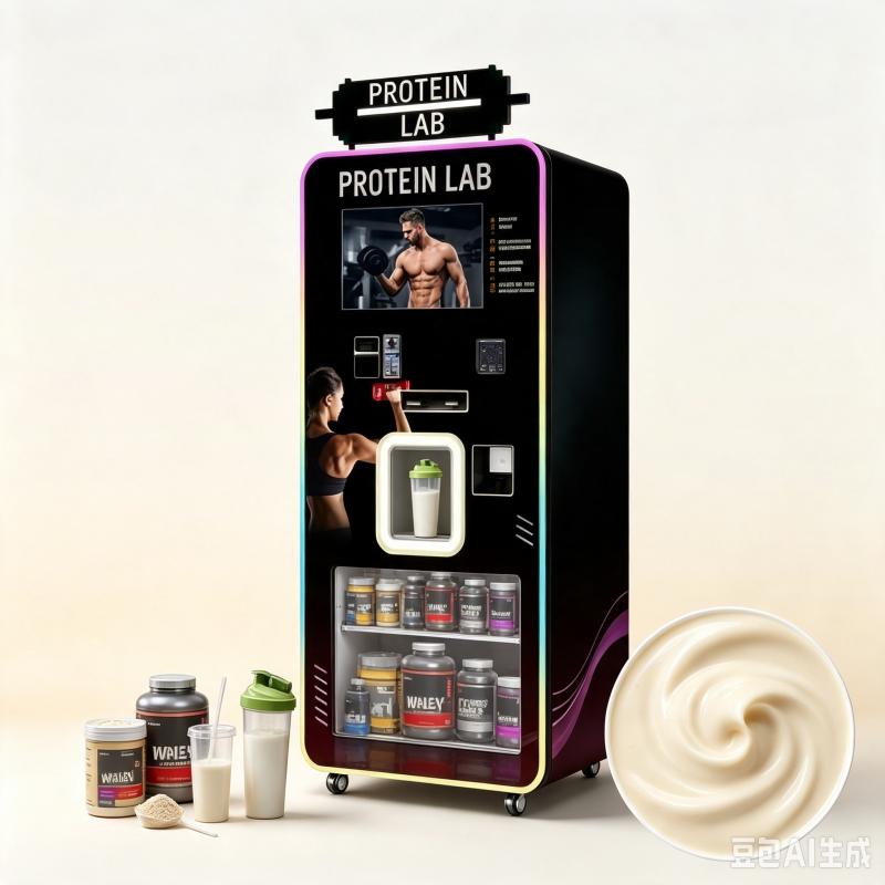 맞춤형 단백질 쉐이크 자판기 스마트 음료 디스펜서 신선 - Nutrition Fitness Club 리뷰 및 가격
